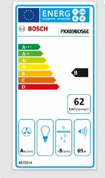 Bosch PXX89BD56E Serie 8 - Kochfeld mit Dunstabzug (Induktion) - 80 cm - Mattschwarz, Mit Rahmen aufliegend
